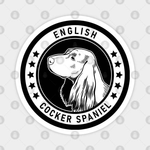 English Cocker Spaniel Fan Gift Magnet by millersye